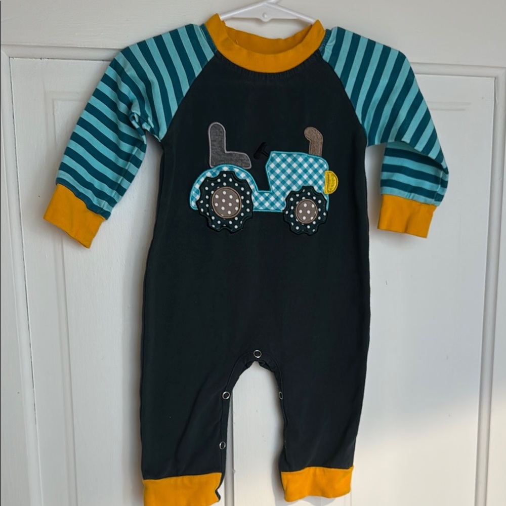3-6M Tractor Jumpsuit